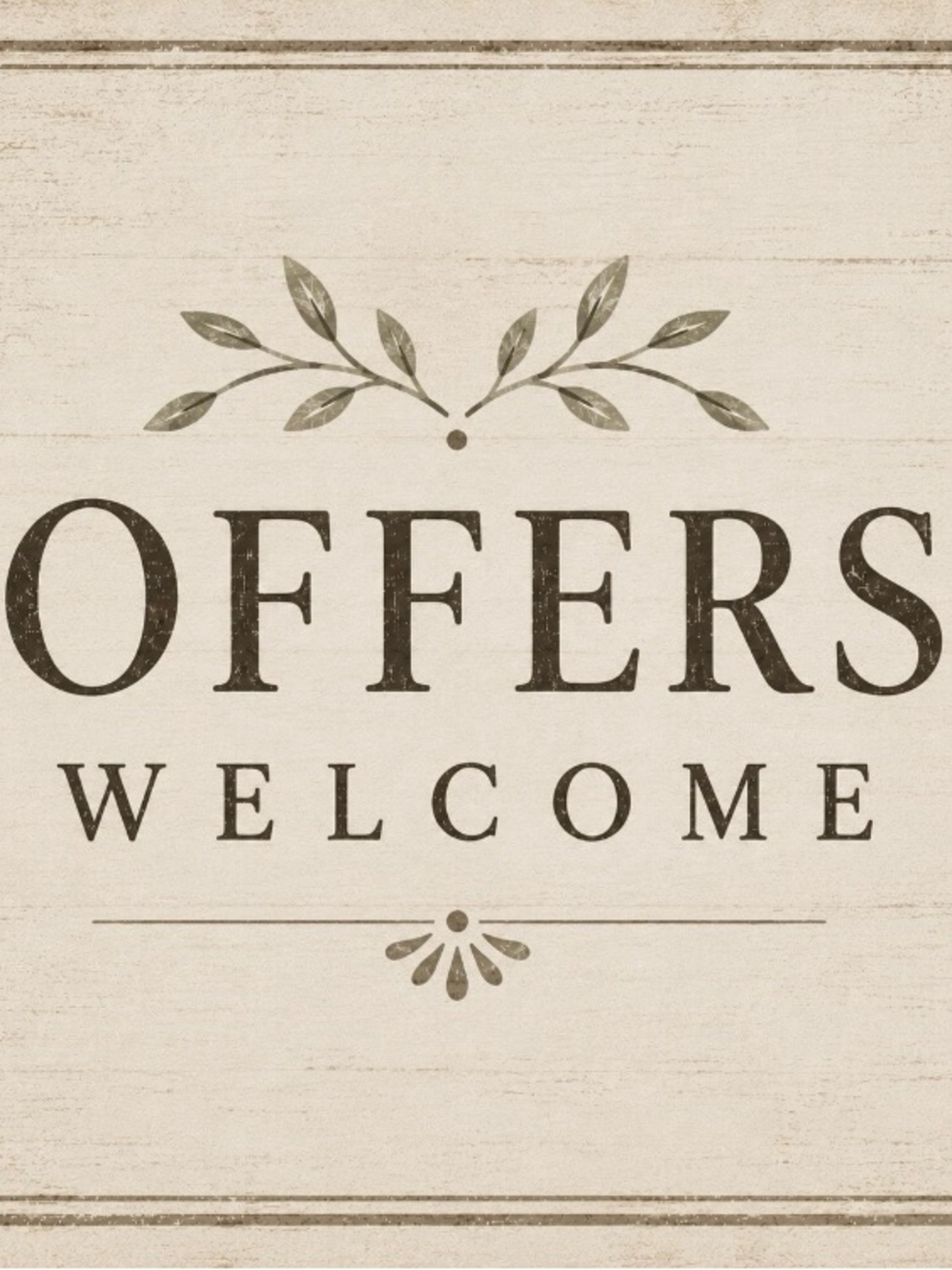 Offers Welcome